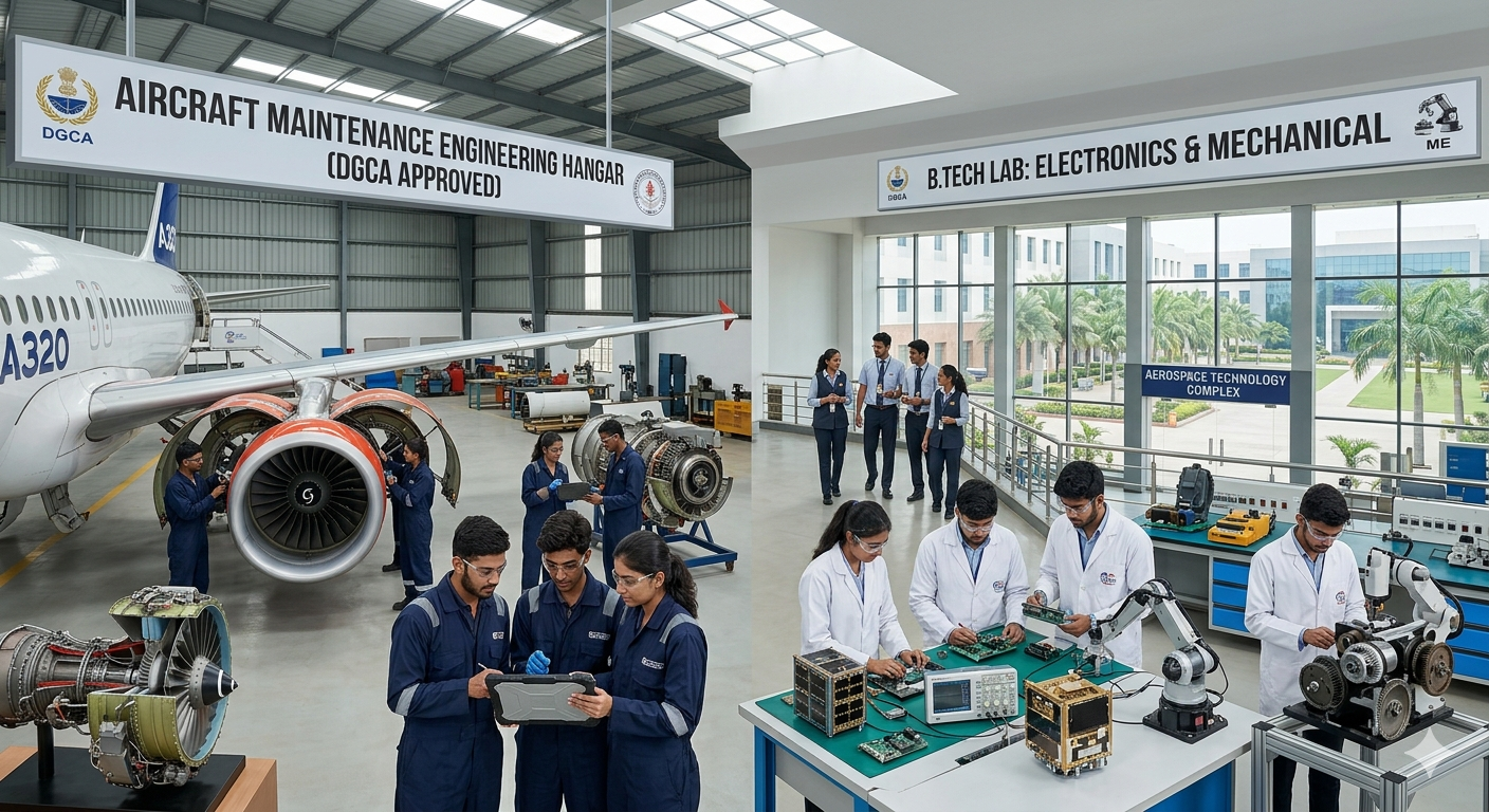 Integrated course of Aircraft Maintenance Engineering